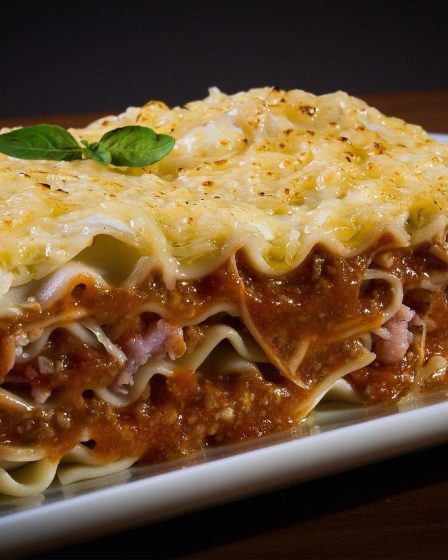 Calorie lasagne