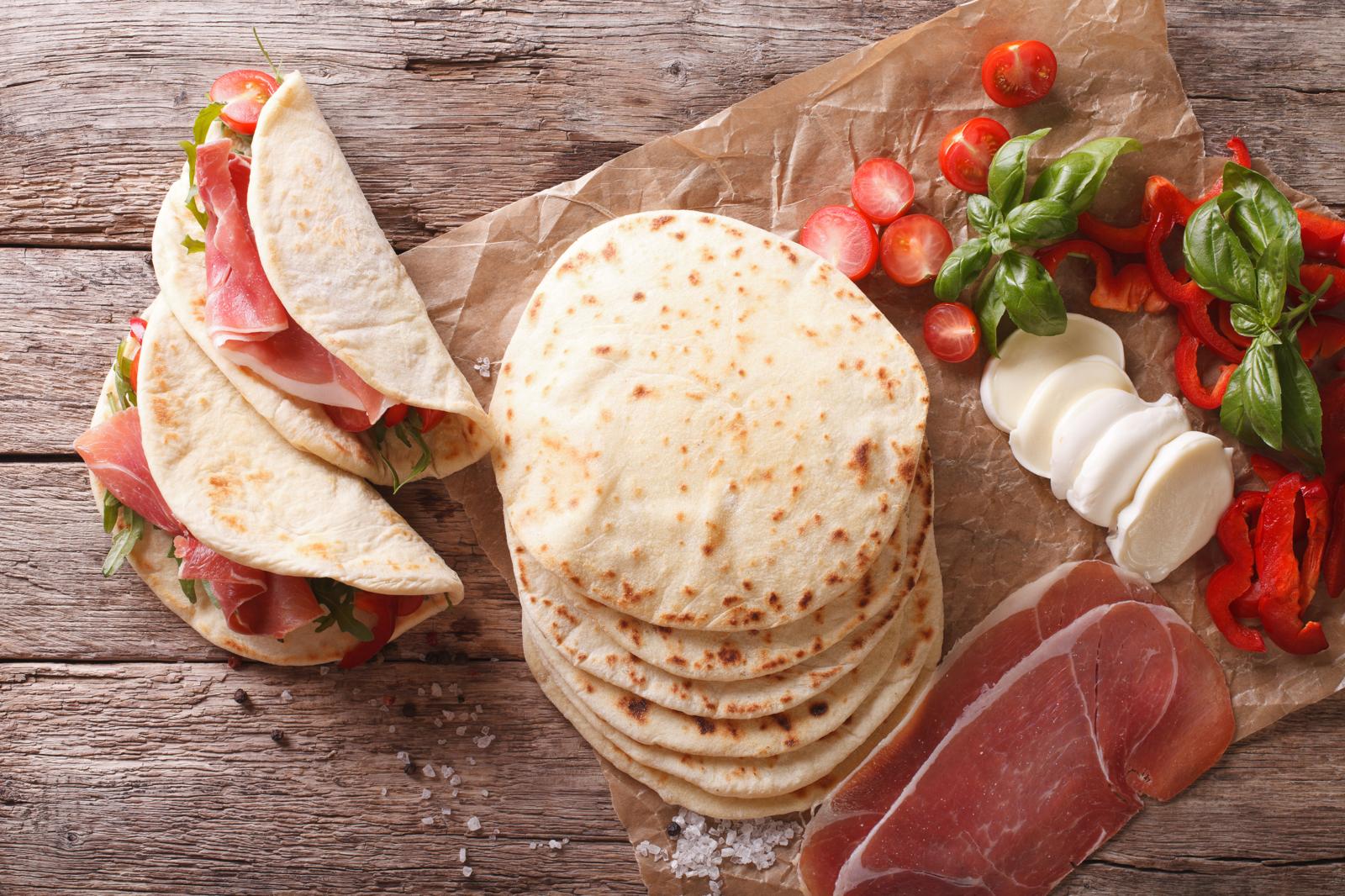 Calorie piadina
