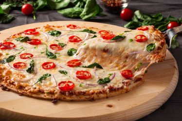 Calorie pizza vegetariana