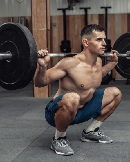 Squat con bilanciere